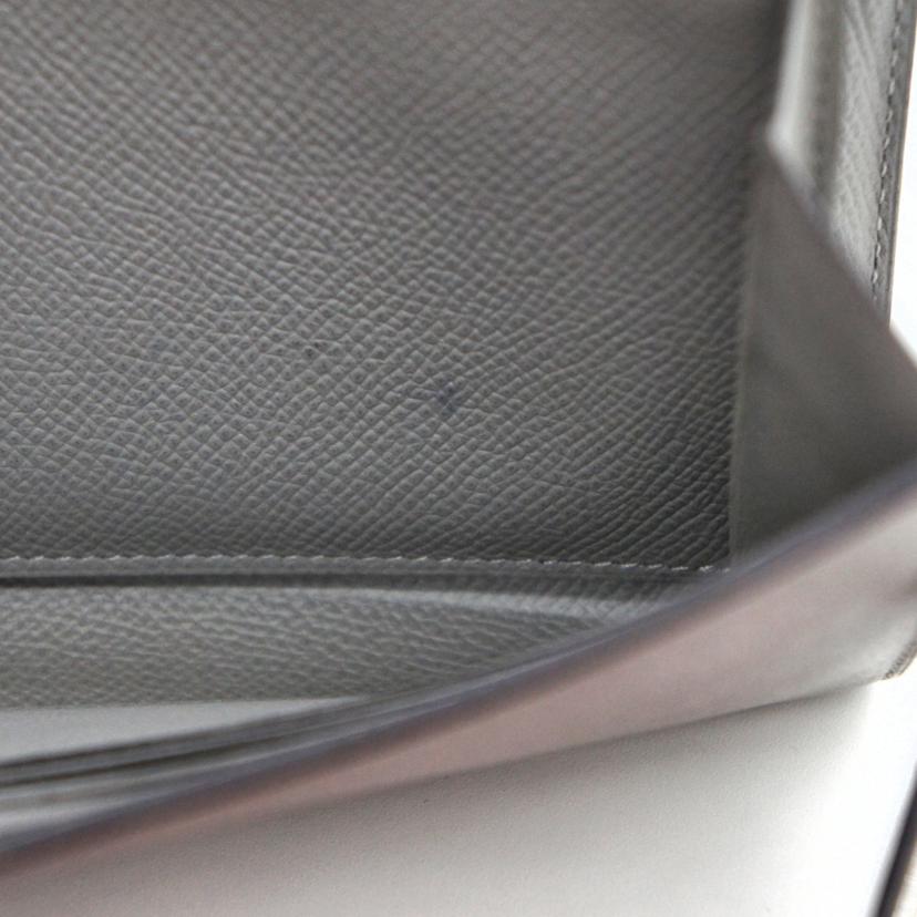 HERMES エルメス/ケリーウォレット/エプソン/グリメイヤー/SV金具//X刻印*********/ABランク/18