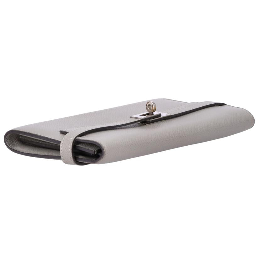 HERMES エルメス/ケリーウォレット/エプソン/グリメイヤー/SV金具//X刻印*********/ABランク/18