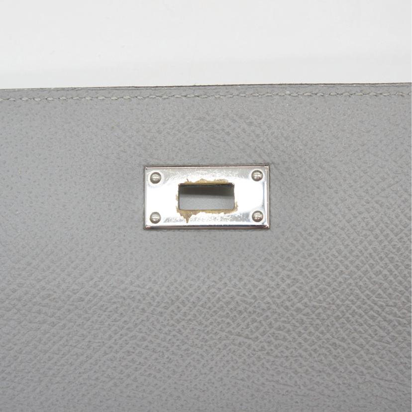 HERMES エルメス/ケリーウォレット/エプソン/グリメイヤー/SV金具//X刻印*********/ABランク/18