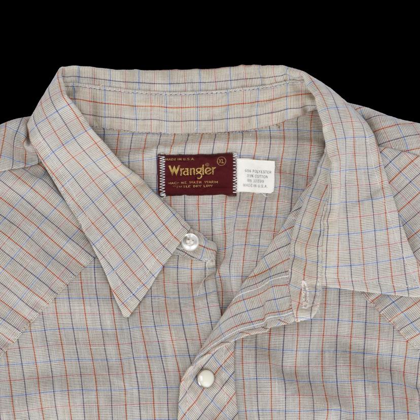 Wrangler ラングラー/USA製ウエスタンシャツ//ABランク/82