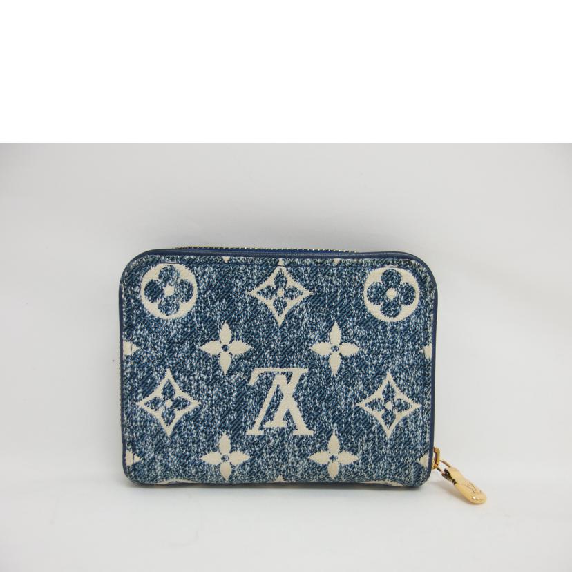 LV ルイ・ヴィトン/ジッピーコインパース/モノグラム・ジャガードデニム/M81185//RFI*/Aランク/18