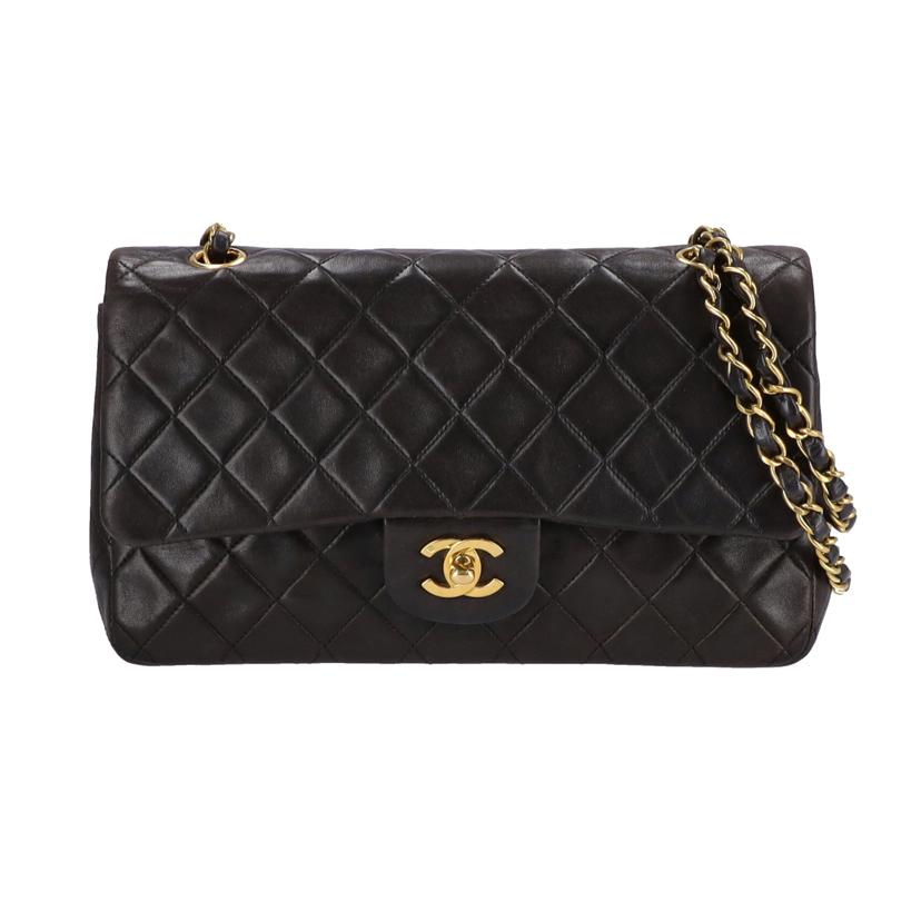 CHANEL シャネル/Wフラップ25チェーンショルダー/ラム//325****/Bランク/06