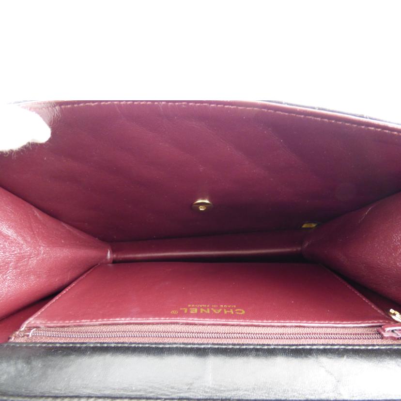 CHANEL シャネル/チェーンショルダー/ラムスキン//124*****/Bランク/64