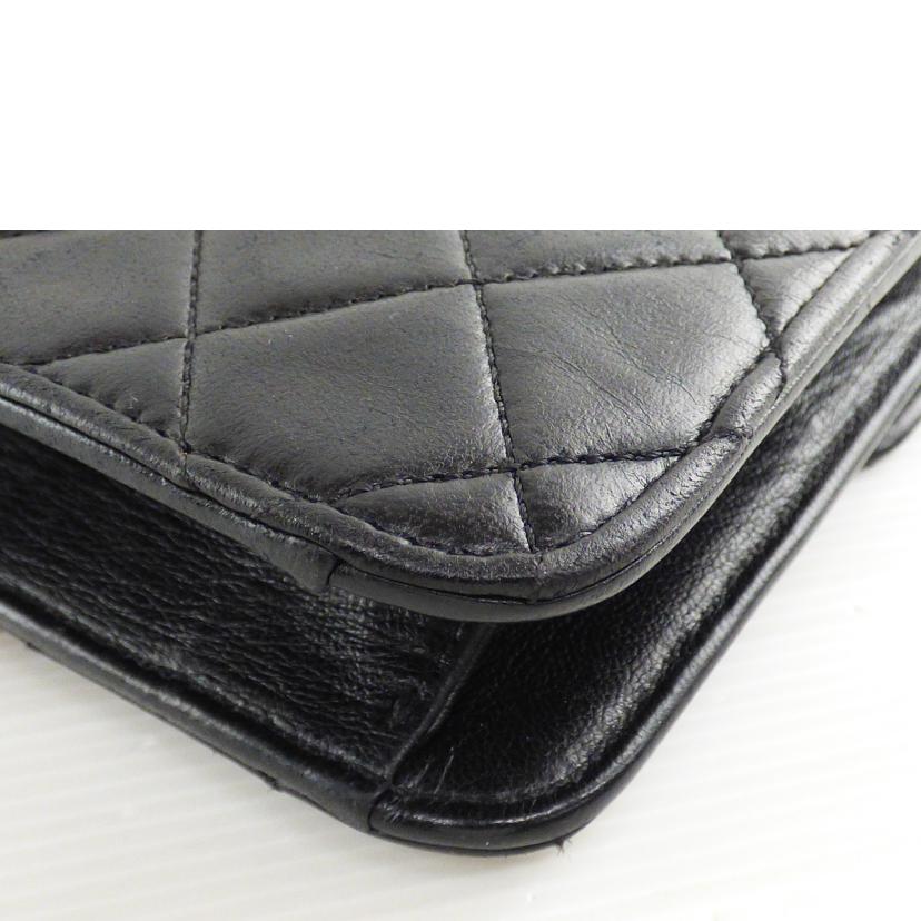 CHANEL シャネル/チェーンショルダー/ラムスキン//124*****/Bランク/64