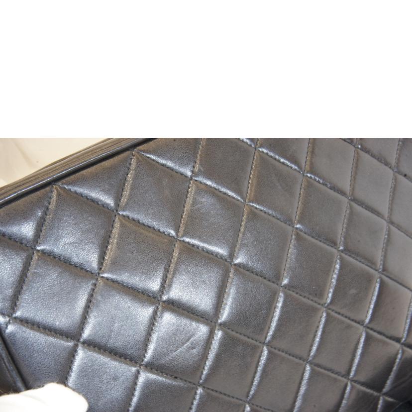 CHANEL シャネル/ビジューココフリンジチェーンショルダーラムスキン//315****/ABランク/92