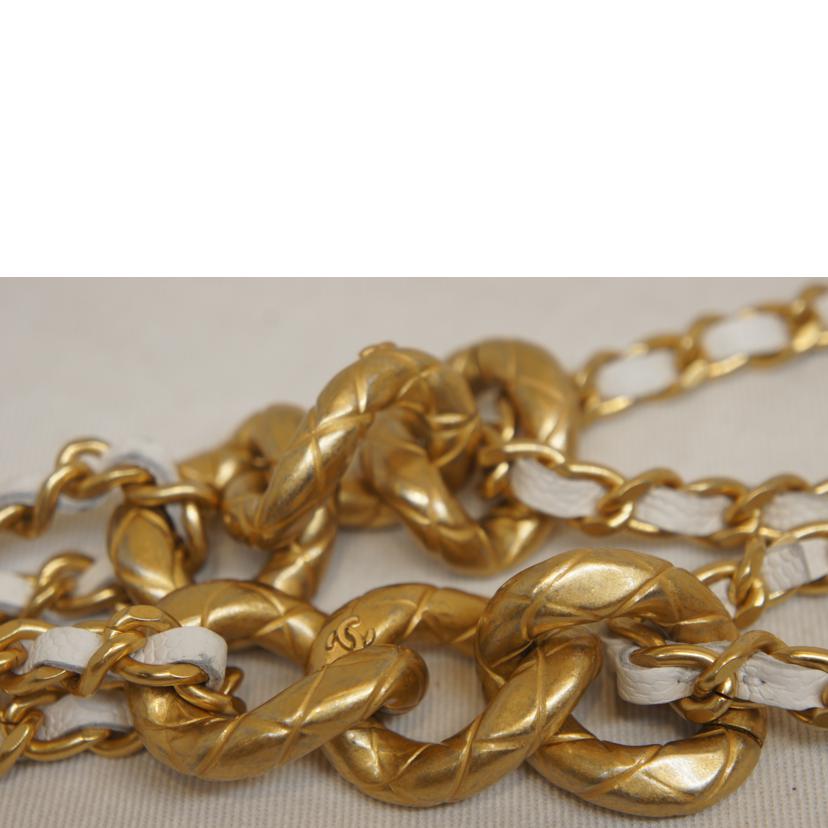 CHANEL シャネル/チェーンウォレットホワイトキャビア//TN9*****/Aランク/92