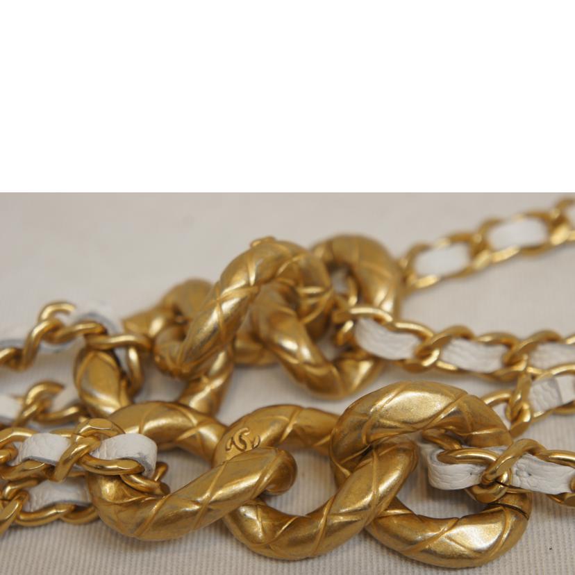 CHANEL シャネル/チェーンウォレットホワイトキャビア//TN9*****/Aランク/92