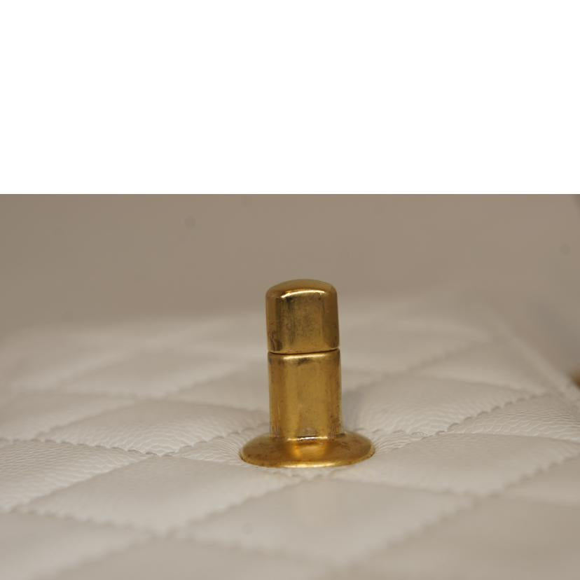 CHANEL シャネル/チェーンウォレットホワイトキャビア//TN9*****/Aランク/92