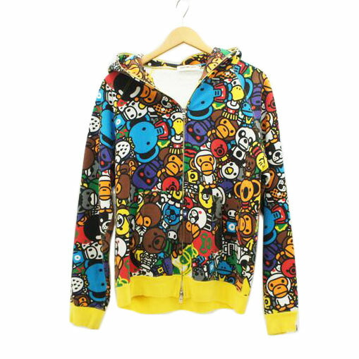 A BATHING APE アベイジングエイプ/アニマルサファリフルジップパーカー//Bランク/76