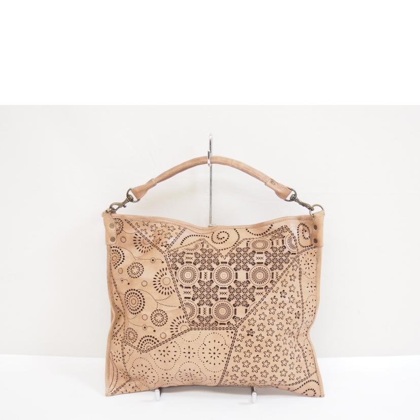 atempe アテンペ/atempe レザーエンボスバッグ/-//ABランク/71