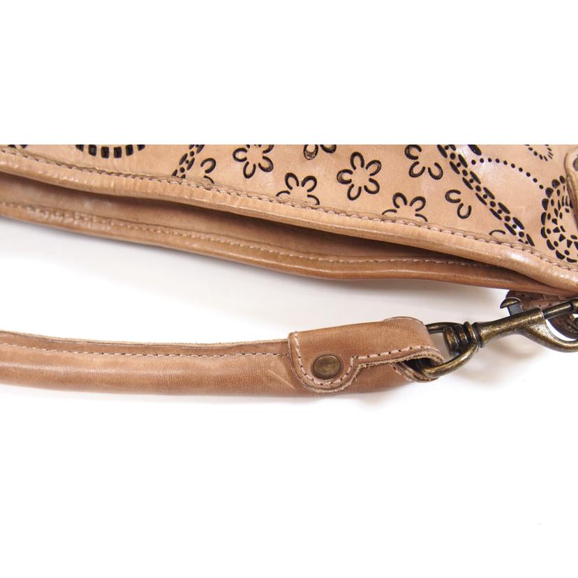 atempe アテンペ/atempe レザーエンボスバッグ/-//ABランク/71