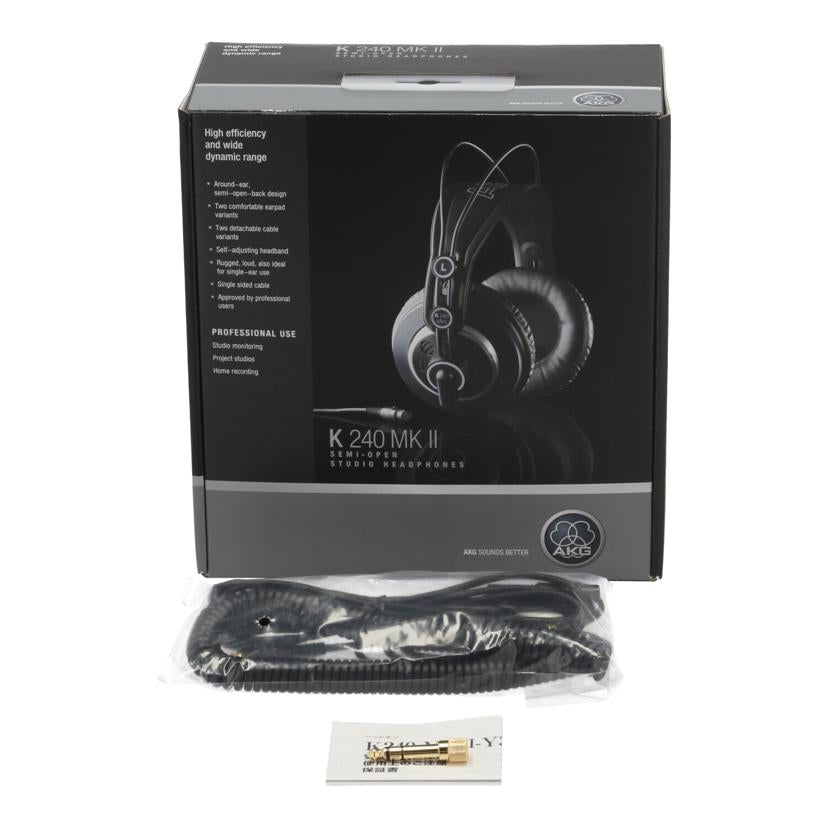 AKG アーカーゲー/ヘッドホン/K240MKii//2058x00190/Bランク/62