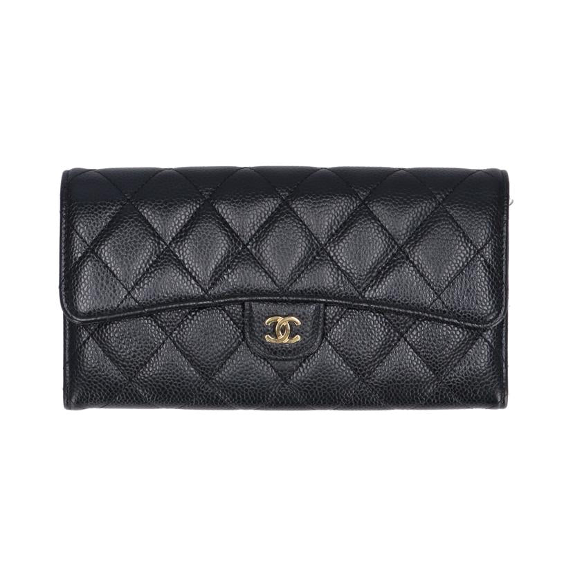 CHANEL シャネル/長財布 マトラッセ/キャビア//254*****/ABランク/06