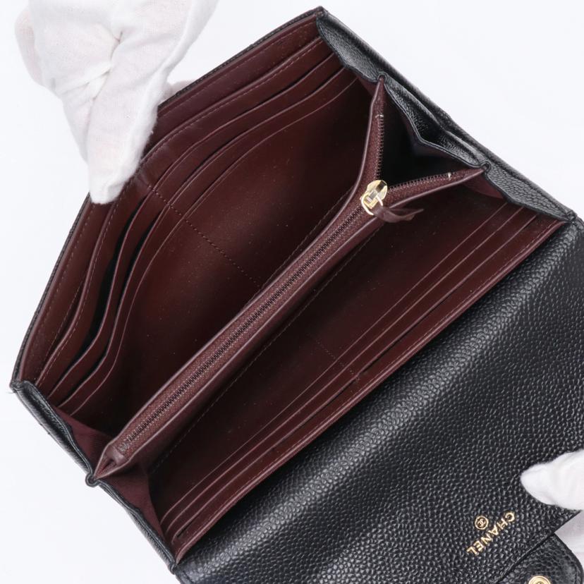 CHANEL シャネル/長財布 マトラッセ/キャビア//254*****/ABランク/06