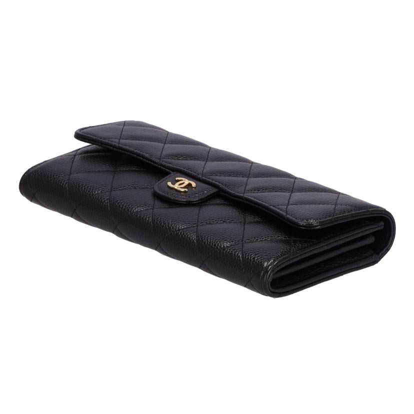 CHANEL シャネル/長財布 マトラッセ/キャビア//254*****/ABランク/06