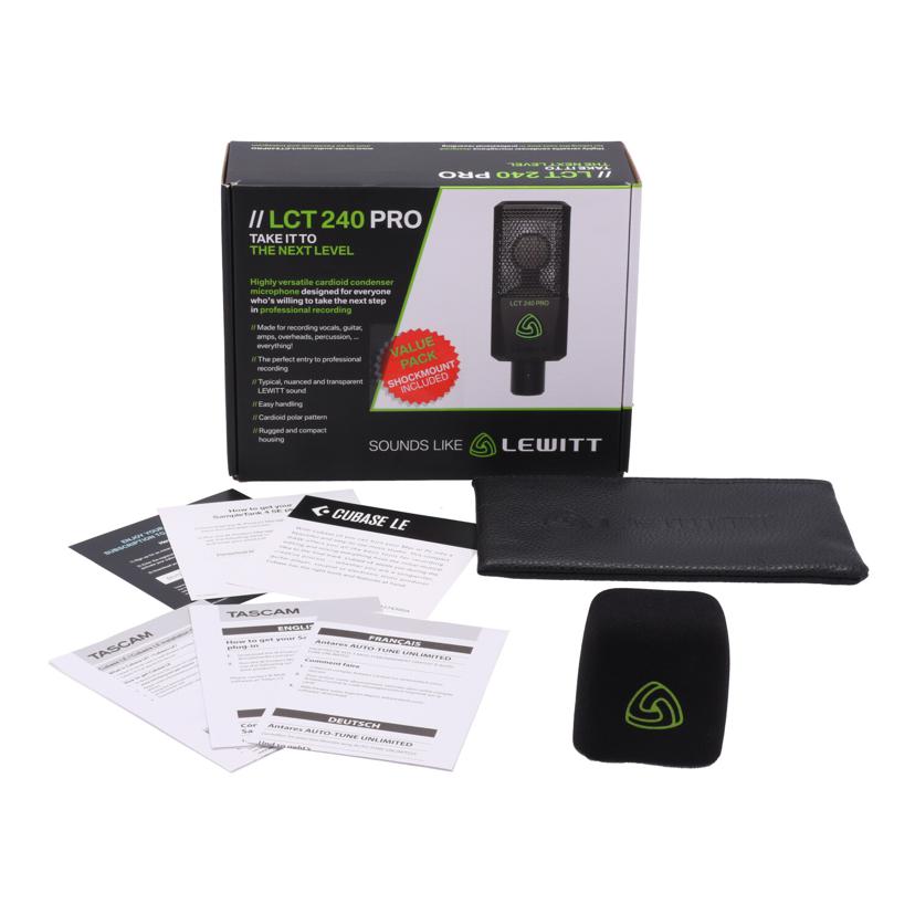 LEWITT ルーイット/コンデンサーマイク /LCT240 PRO//W7U0231/Bランク/62