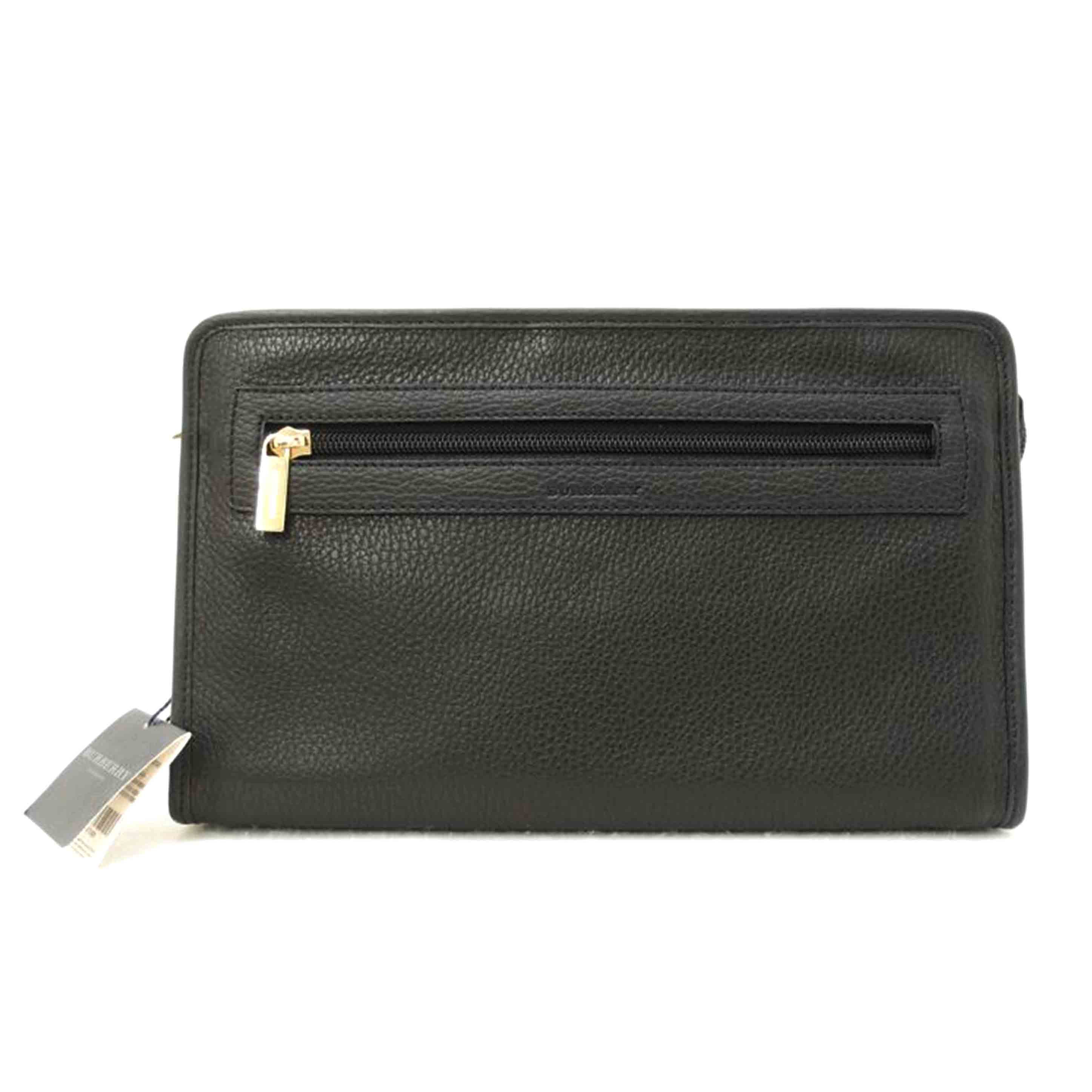 BURBERRY/セカンドバッグ/ブラック//T-0****/Sランク/69