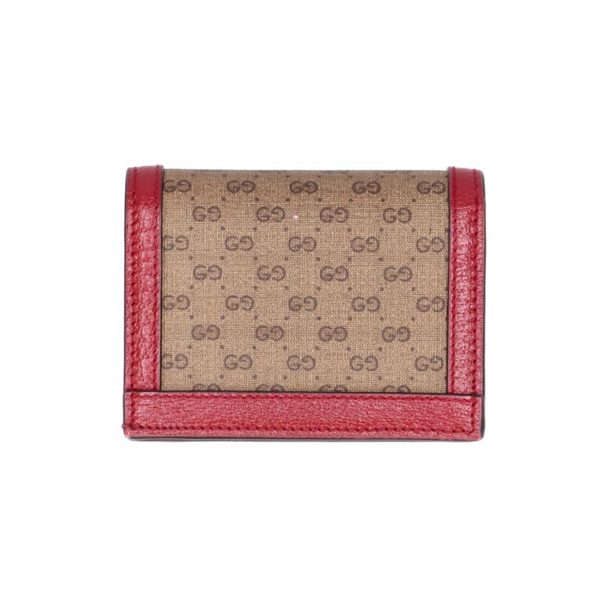GUCCI グッチ/GGスプリーム/ドラエモンコンパクトウォレット/647788//041*/ABランク/91