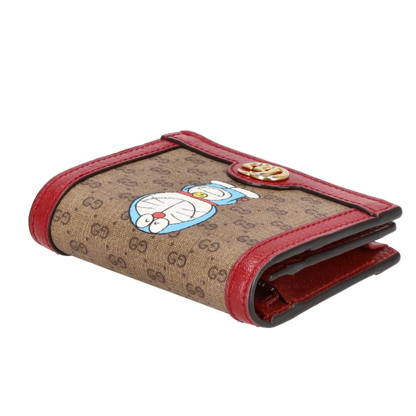 GUCCI グッチ/GGスプリーム/ドラエモンコンパクトウォレット/647788//041*/ABランク/91