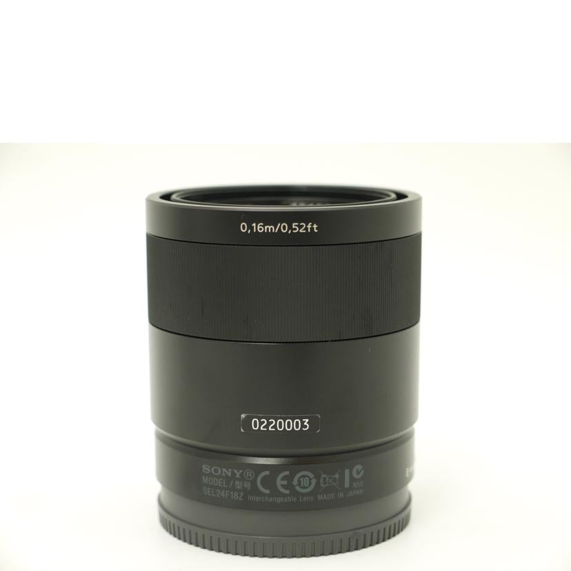SONY ソニー/交換レンズ/Sonnar T* E 24mm F1.8 ZA/SEL24F18Z//0220003/ABランク/69
