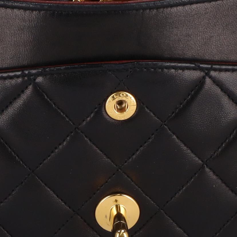 CHANEL シャネル/ヴィンテージ/マトラッセWフラップチェーンショルダー/A01112//120****/ABランク/09