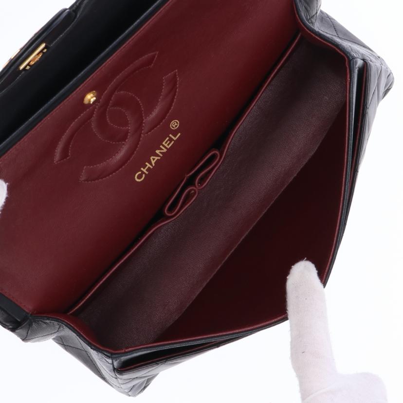 CHANEL シャネル/ヴィンテージ/マトラッセWフラップチェーンショルダー/A01112//120****/ABランク/09