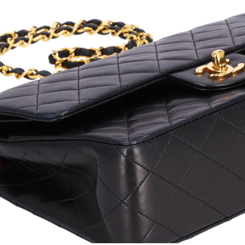 CHANEL シャネル/ヴィンテージ/マトラッセWフラップチェーンショルダー/A01112//120****/ABランク/09