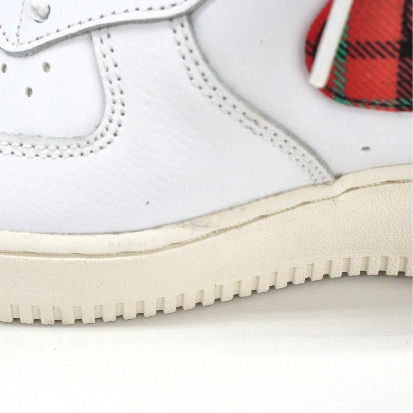 nike ナイキ/air force 1 low 白xチェック/DV0789-100//Aランク/78