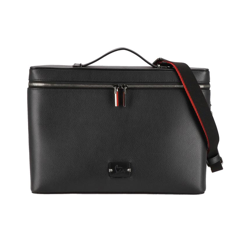 C.Louboutin クリスチャン・ルブタン/キピドック2WAYブリーフケース/ブラック×レッド系/3195043//Aランク/18