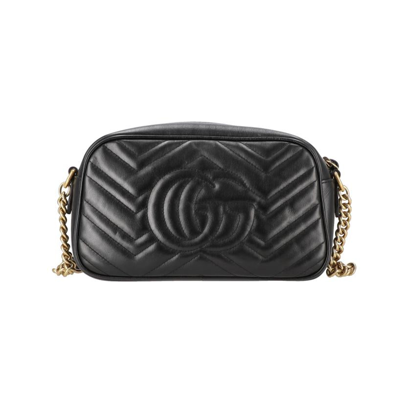 GUCCI グッチ/GGマーモント/レザーショルダーバッグ/447632//520***/Aランク/91