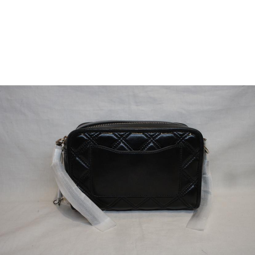 MARC JACOBS マークジェイコブス/ザキルテッドソフトショットショルダーブラックSV金具/M0014519-001//Sランク/92