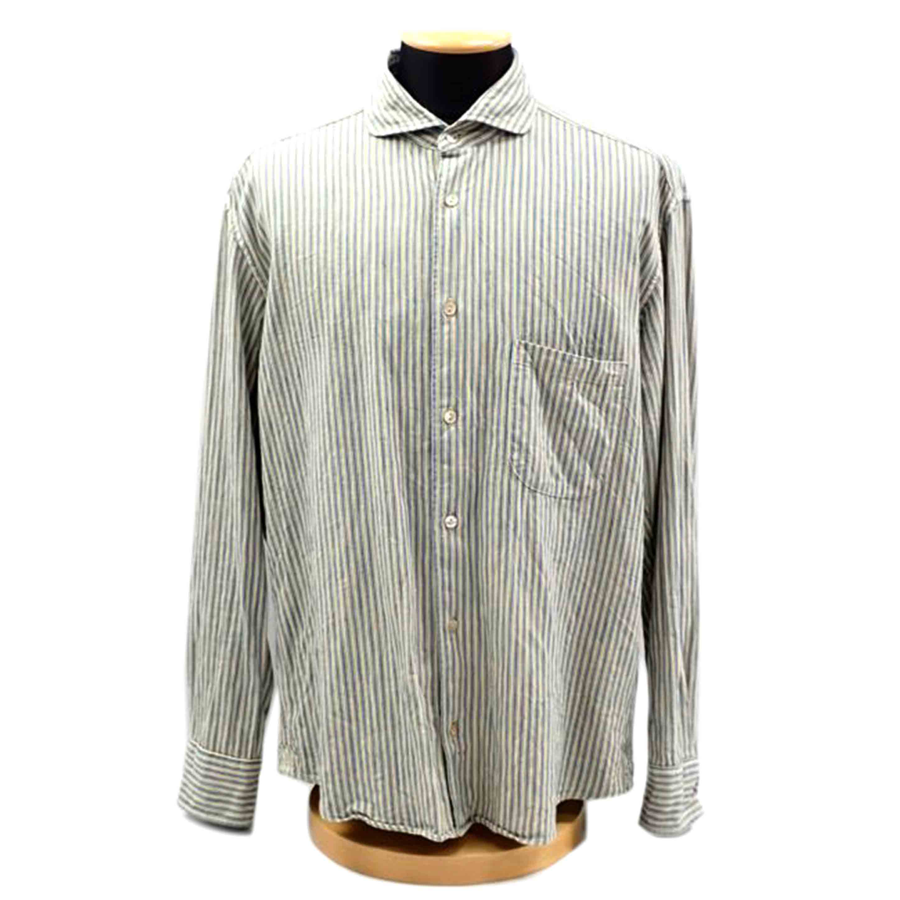 ORGUEIL オルゲイユ/★ORGUEIL ストライプ長袖シャツ/OR-5002//44/Bランク/62
