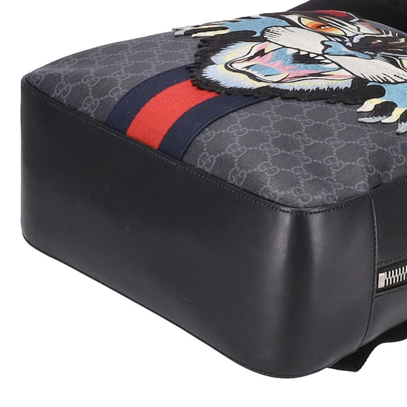 GUCCI グッチ/GGスプリームバックパック アングリーキャット/478324//493***/ABランク/09