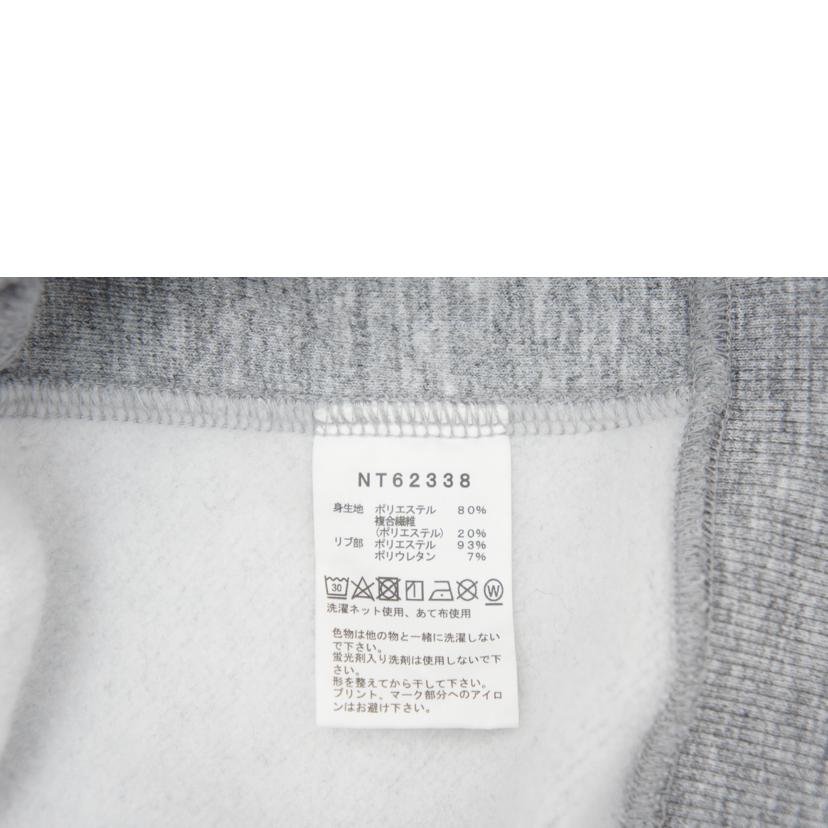 THE NORTH FACE ノースフェイス/スクエアロゴ/フーディパーカー/グレー/NT62338//Aランク/18