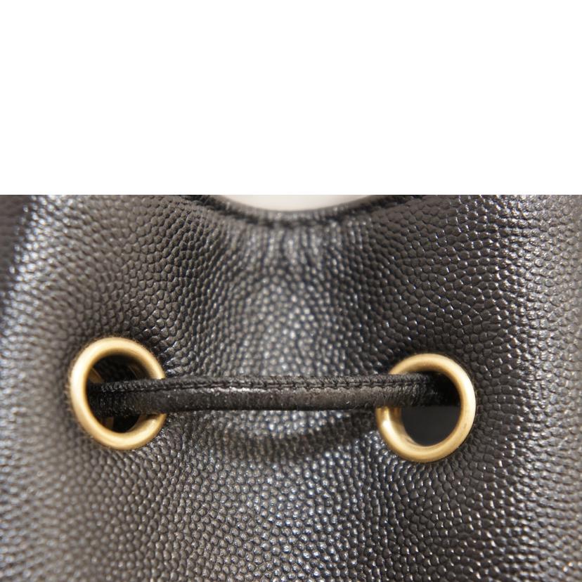 CHANEL シャネル/ドーヴィル/バックパック/巾着/ブラック//284*****/Aランク/92