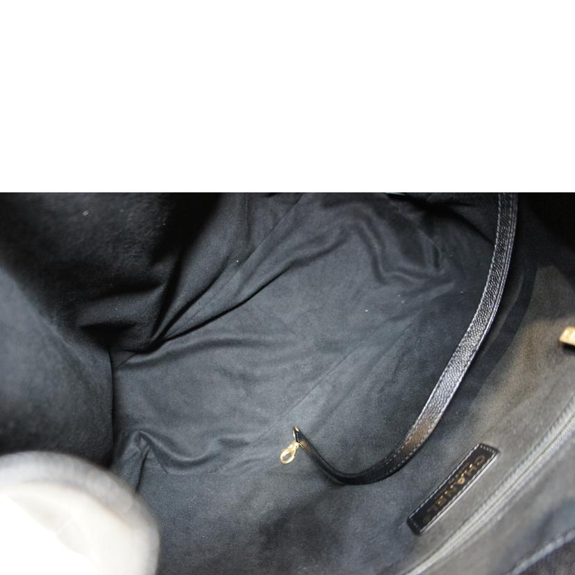 CHANEL シャネル/ドーヴィル/バックパック/巾着/ブラック//284*****/Aランク/92