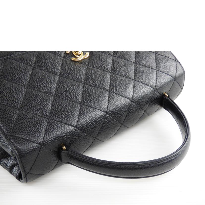 CHANEL シャネル/キャビアスキンハンド/ゴールド金具//778****/ABランク/64