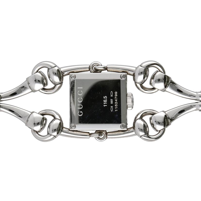 GUCCI グッチ/シニョーリア/ダイヤベゼルシェル文字盤アナログウォッチ/クォーツ/YA116505//115*****/ABランク/18