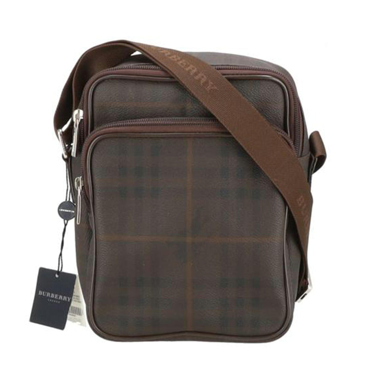 BURBERRY バーバリー/PVCチェックショルダー//SAランク/67