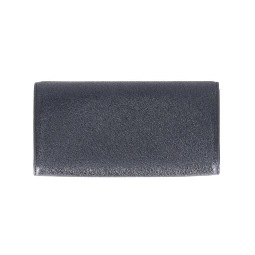 BOTTTEGA ボッテガヴェネタ/ターンロック/レザー二つ折り長財布/ブラック//P01*******/SAランク/18