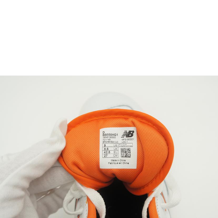 NB ニューバランス/550/シラキュース/BB550HG1//サイズ:27cm/ABランク/75