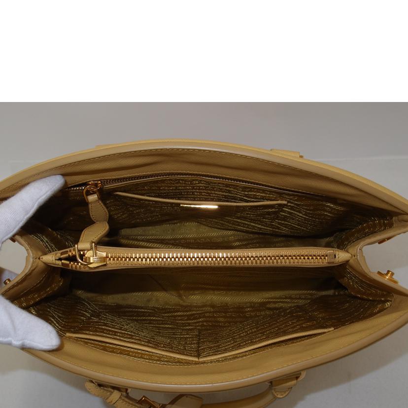 PRADA/サフィアーノトート/イエロー/BN2402//110******/Aランク/69