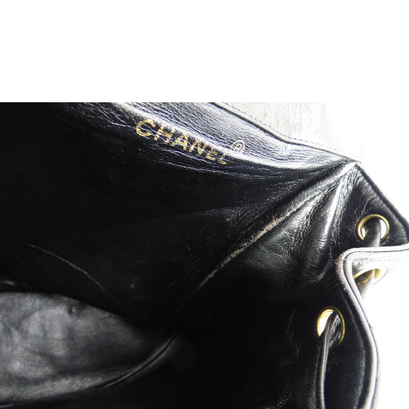 CHANEL シャネル/ラムスキンチェーンリュックサック//376****/Bランク/64