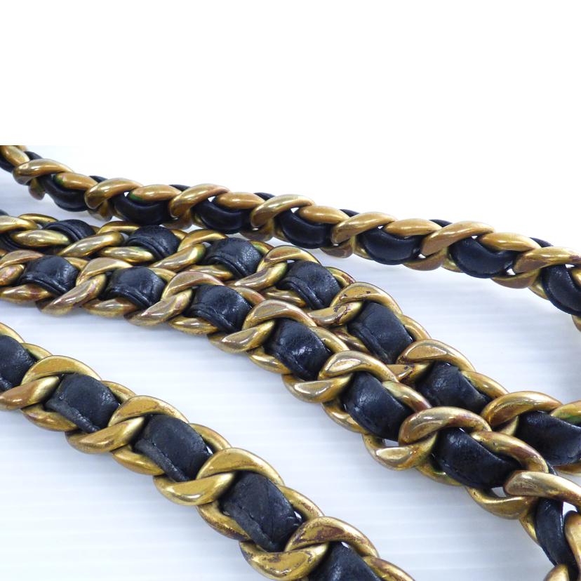 CHANEL シャネル/ラムスキンチェーンリュックサック//376****/Bランク/64