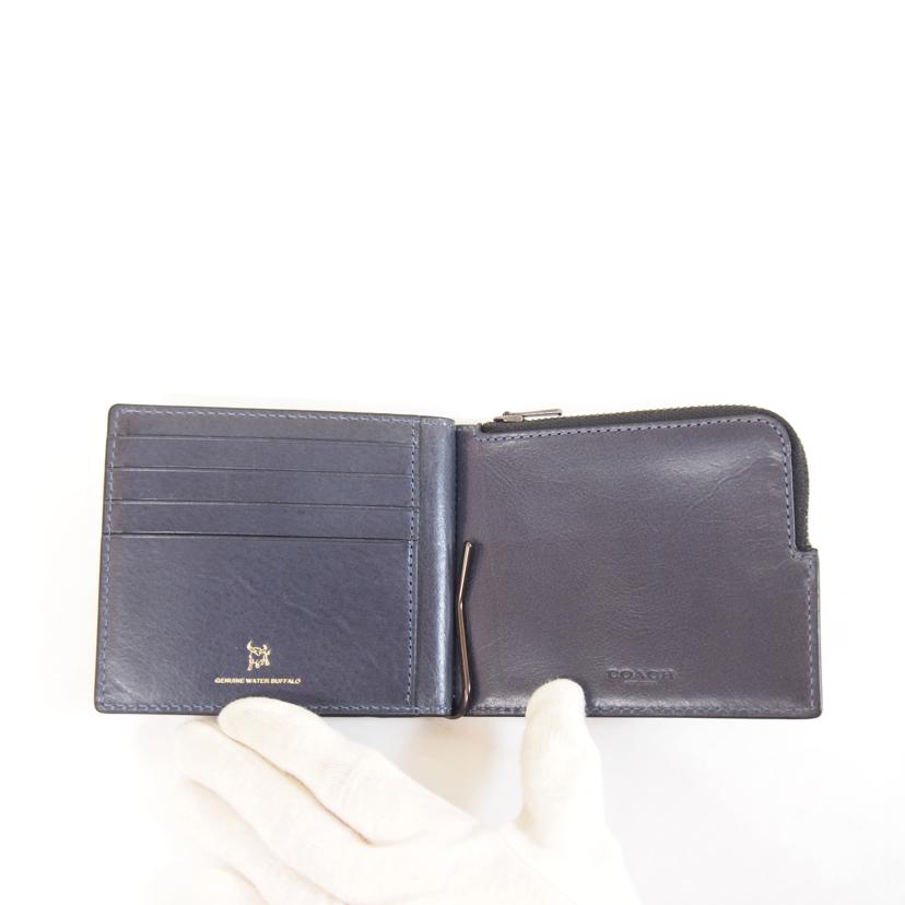 COACH コーチ/ボックスドビルフォールドウォレットマネークリップ/CJ885B//J23**/ABランク/71