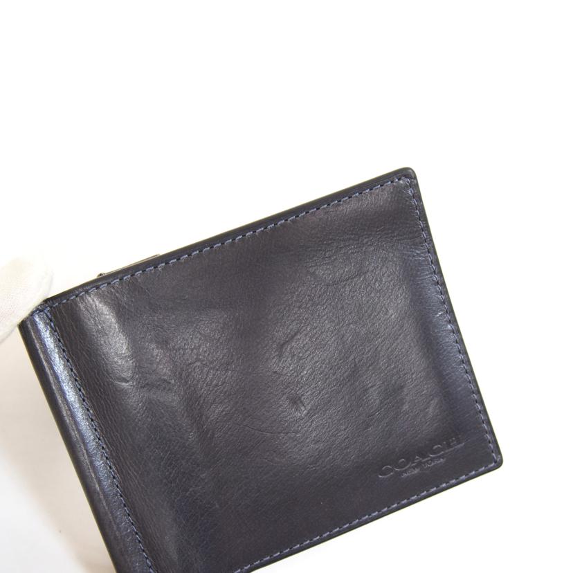 COACH コーチ/ボックスドビルフォールドウォレットマネークリップ/CJ885B//J23**/ABランク/71
