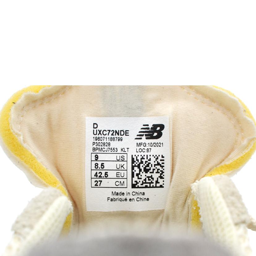NB ニューバランス/エンド×アートナッシングXC-72アンゴラ/ニュートラルガム/UXC72NDE//サイズ:27cm/Aランク/75
