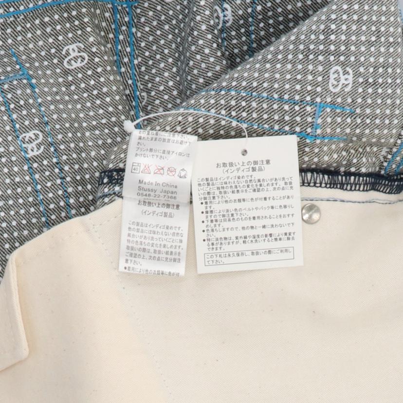 STUSSY ステゥーシー/ストレートデニム/バックロゴ切替/ROUGH & RUGGED//Sランク/42