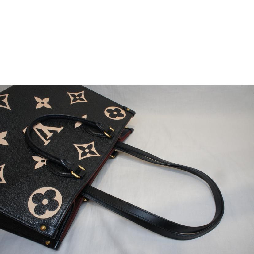 LOUIS VUITTON ルイヴィトン/オンザゴーMMブラックベージュ/モノグラムアンプラント/M45495//RFI*/ABランク/92