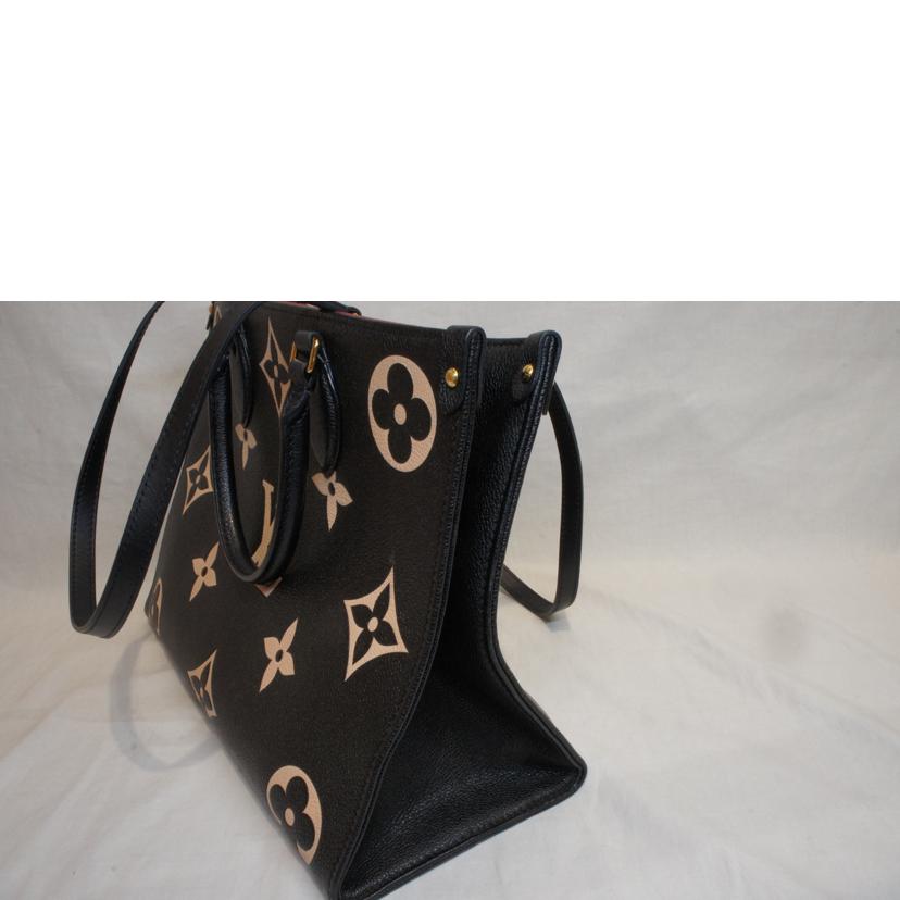 LOUIS VUITTON ルイヴィトン/オンザゴーMMブラックベージュ/モノグラムアンプラント/M45495//RFI*/ABランク/92